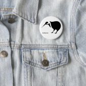 Badge Rond 5 Cm Kiwi (En situation)