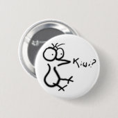 Badge Rond 5 Cm "Kiwi ?" Bouton ! (Devant & derrière)