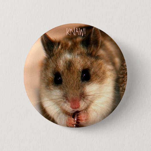Badge Rond 5 Cm Knaw ! (Devant)