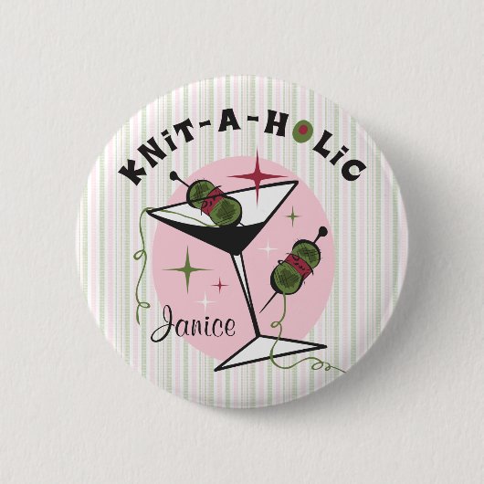 Badge Rond 5 Cm Knit-Un-Holic (Devant)