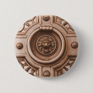 Badge Rond 5 Cm Knock - Barcelona Old Quarter Porte Knocker