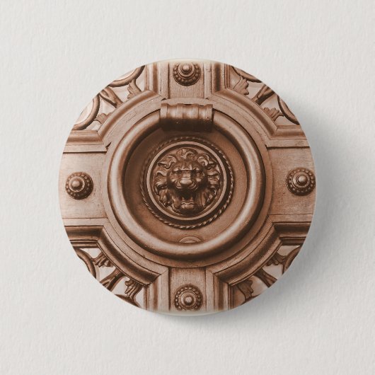 Badge Rond 5 Cm Knock - Barcelona Old Quarter Porte Knocker (Devant)