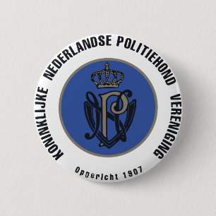 BADGE ROND 5 CM KNPV