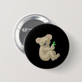 Badge Rond 5 Cm Koala (Devant & derrière)
