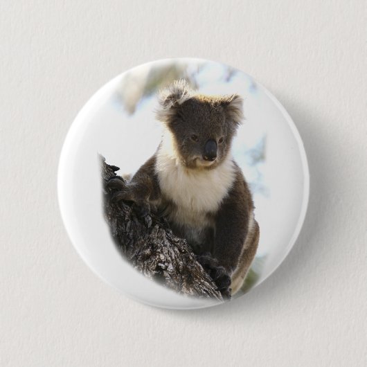 Badge Rond 5 Cm Koala 2 (Devant)
