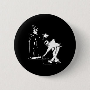 Badge Rond 5 Cm Koko La Danse Magique Du Fantôme Clown