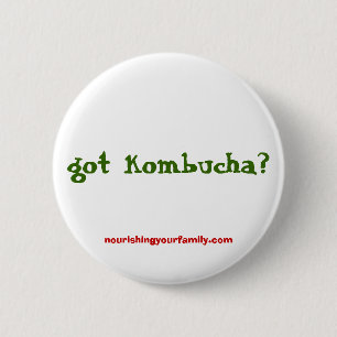 Badge Rond 5 Cm kombucha obtenu ? , nourishingyourfamily.com