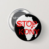 Badge Rond 5 Cm Kony 2012 (Devant & derrière)