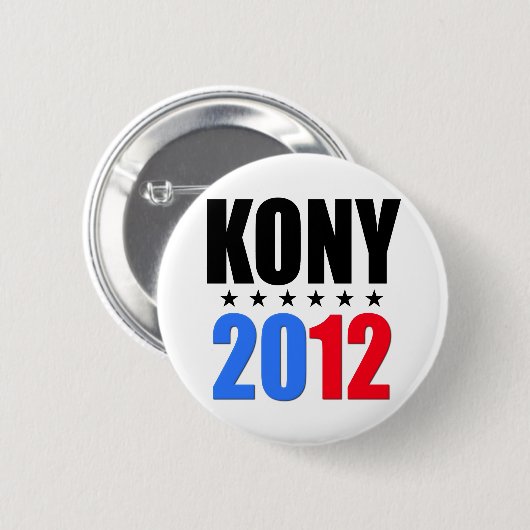 Badge Rond 5 Cm Kony 2012 (Devant & derrière)