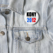 Badge Rond 5 Cm Kony 2012 (En situation)