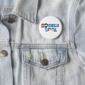 Badge Rond 5 Cm Kosher Love (En situation)