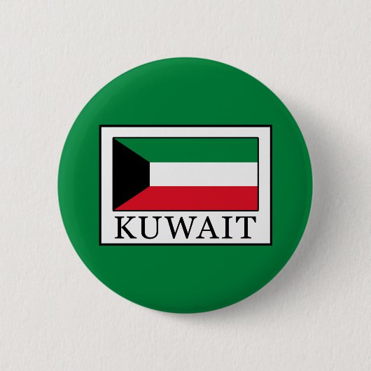 Badge Rond 5 Cm Koweït (Devant)