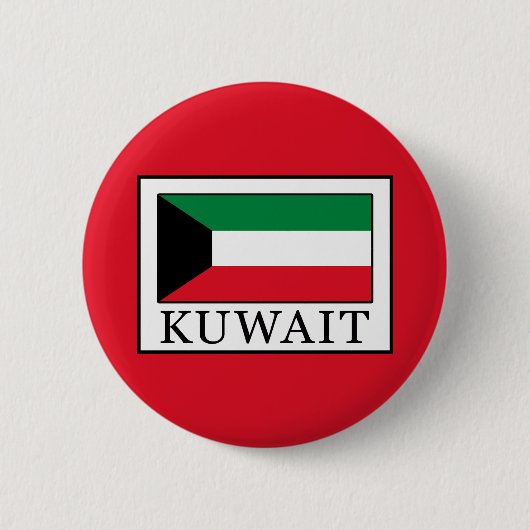 Badge Rond 5 Cm Koweït (Devant)
