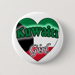 Badge Rond 5 Cm Koweïtienne