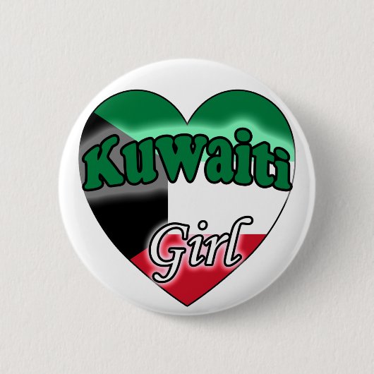 Badge Rond 5 Cm Koweïtienne (Devant)