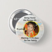 Badge Rond 5 Cm Krystina (Devant & derrière)