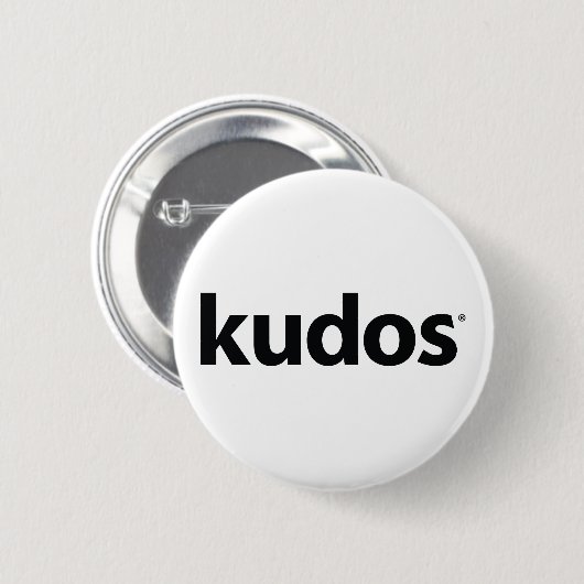 Badge Rond 5 Cm Kudos® (Devant & derrière)