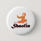 Badge Rond 5 Cm Kung Fu Shaolin (Devant)