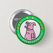 Badge Rond 5 Cm L.A. Bouton (Devant & derrière)