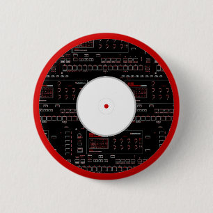 Badge Rond 5 Cm L’électricité de ce Étiquette blanc !