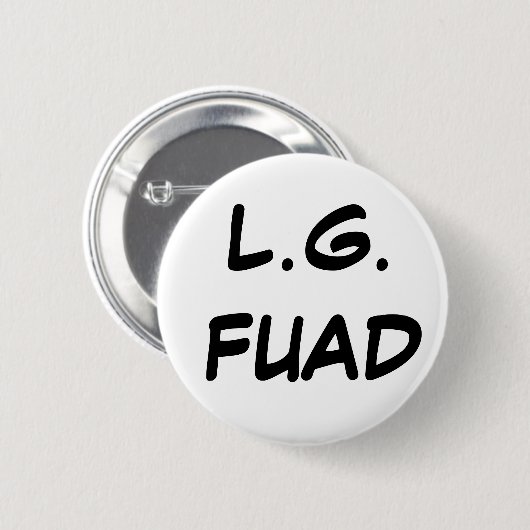 BADGE ROND 5 CM L.G. FUAD (Devant & derrière)