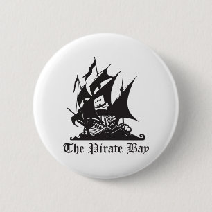 Badge Rond 5 Cm La baie de pirate