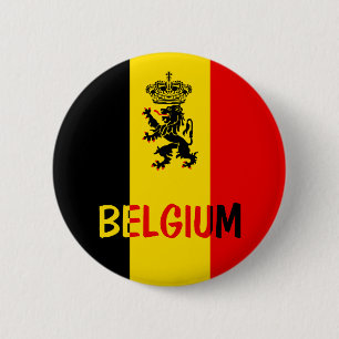 Badge Rond 5 Cm La Belgique
