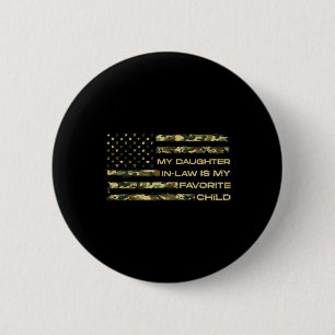 Badge Rond 5 Cm La belle-fille est mon enfant préféré Fête des Pèr