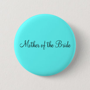 Badge Rond 5 Cm La broche "Mère de l'épouse"