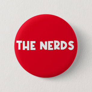 Badge Rond 5 Cm La broche Nerds