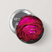 Badge Rond 5 Cm La Camélia rose (Devant & derrière)