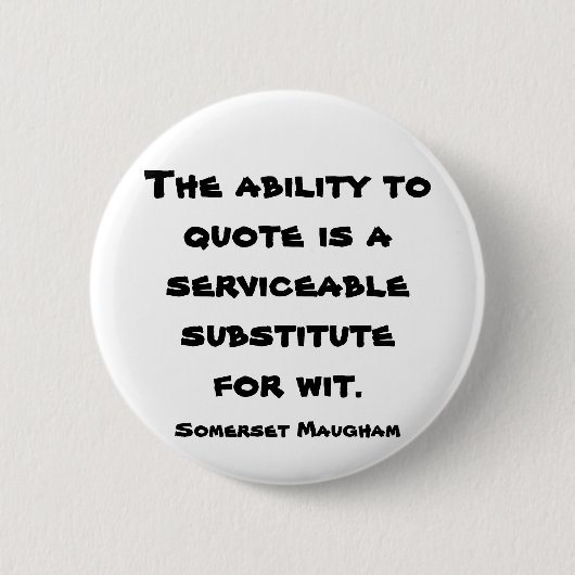 Badge Rond 5 Cm La capacité de citer (Devant)