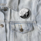 Badge Rond 5 Cm La Caroline du Sud (En situation)