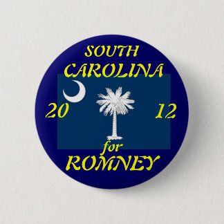 Badge Rond 5 Cm La Caroline du Sud pour Romney 2012