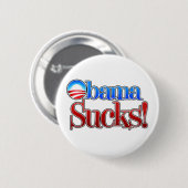 Badge Rond 5 Cm La caserne Obama suce (Devant & derrière)