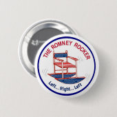 Badge Rond 5 Cm La chaise de basculage de Romney (Devant & derrière)