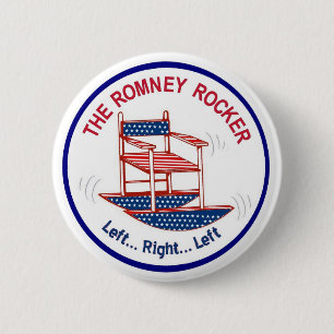 Badge Rond 5 Cm La chaise de basculage de Romney