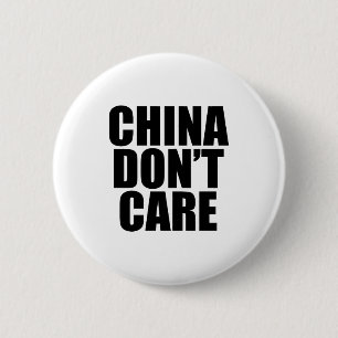 Badge Rond 5 Cm La Chine S'en fiche