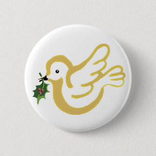 Badge Rond 5 Cm La colombe d'or