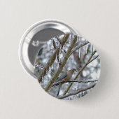 Badge Rond 5 Cm La colombe en deuil (Devant & derrière)