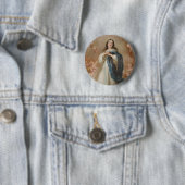 Badge Rond 5 Cm La conception impeccable par lithographique (En situation)