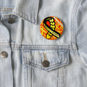 Badge Rond 5 Cm La conscience est la conception #1 de puissance (En situation)