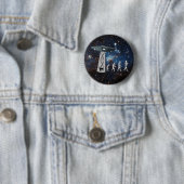 Badge Rond 5 Cm La conspiration d'évolution (En situation)