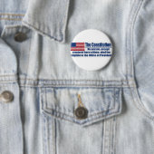 Badge Rond 5 Cm La constitution indique…. (En situation)