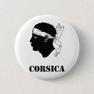 Badge Rond 5 Cm La Corse