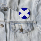 Badge Rond 5 Cm La croix de St Andrew (En situation)