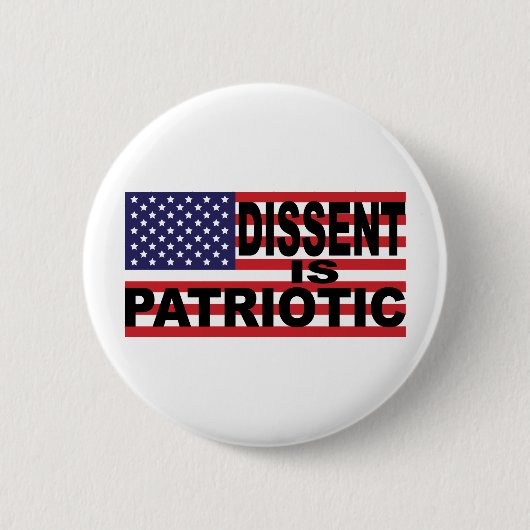 Badge Rond 5 Cm La dissidence est patriotique (Devant)