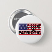 Badge Rond 5 Cm La dissidence est patriotique (Devant & derrière)