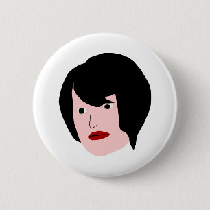 Badge Rond 5 Cm La Femme du dessin