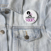 Badge Rond 5 Cm La fibromyalgie suce (En situation)